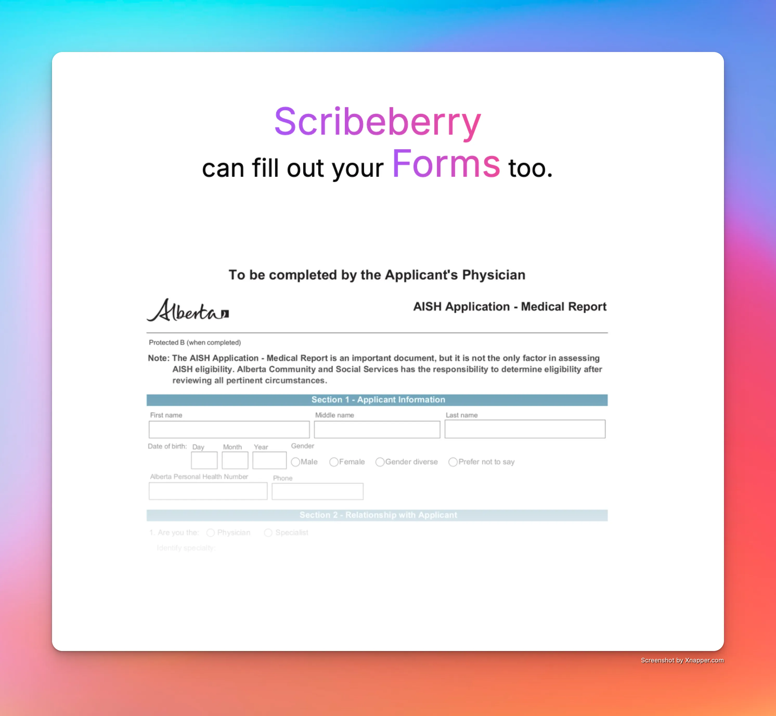 Form Filling - Advanced